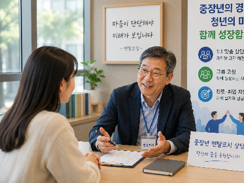 퇴직 중장년, 대학생 ‘멘탈코치’로 재도약한다